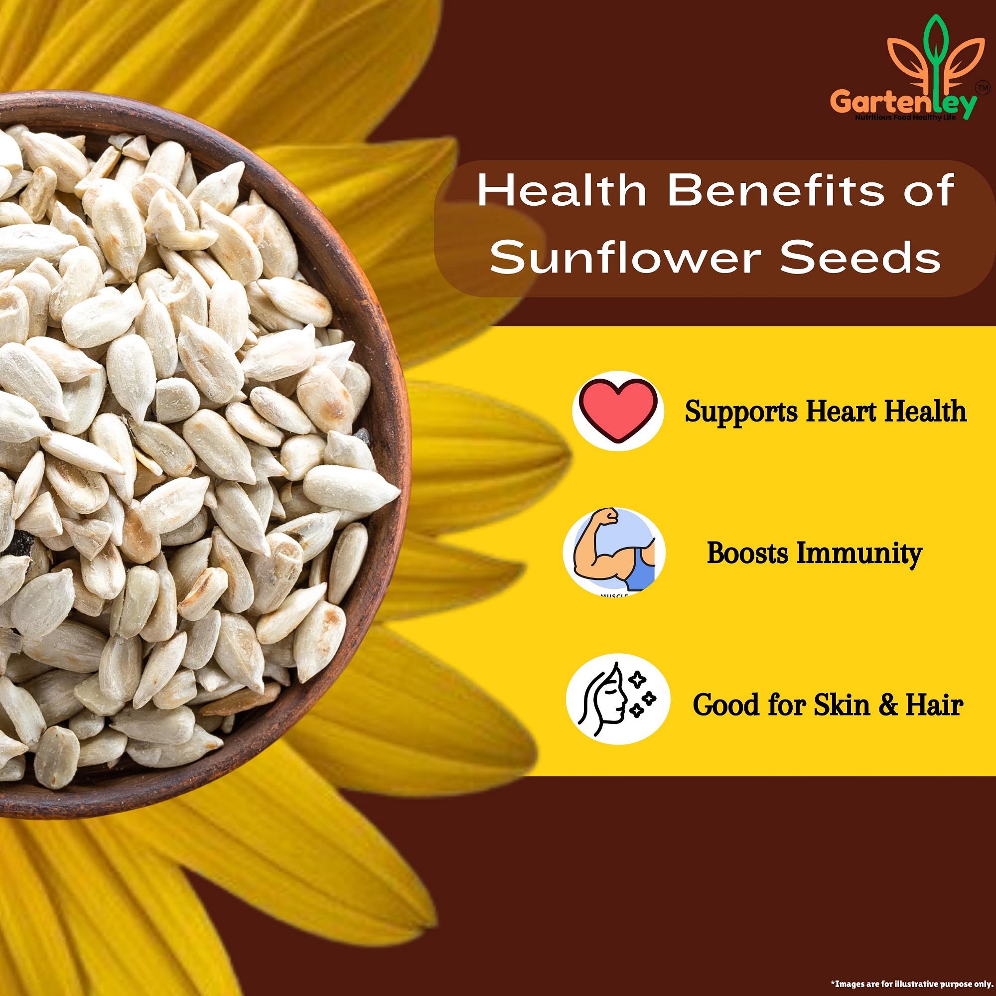 PREMIUM SUNFLOWER SEEDS- 400g - Image 4