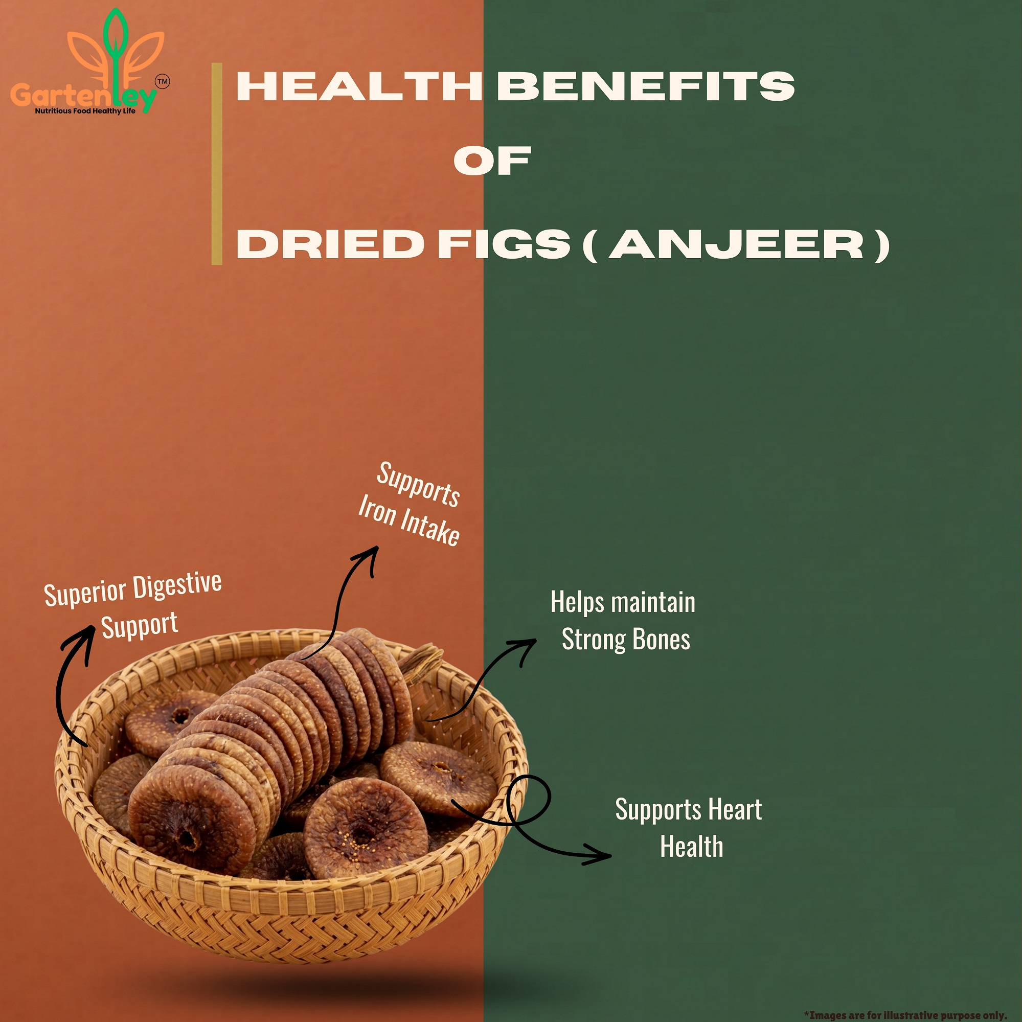 PREMIUM DRIED FIGS (ANJEER) - 200g - Image 4
