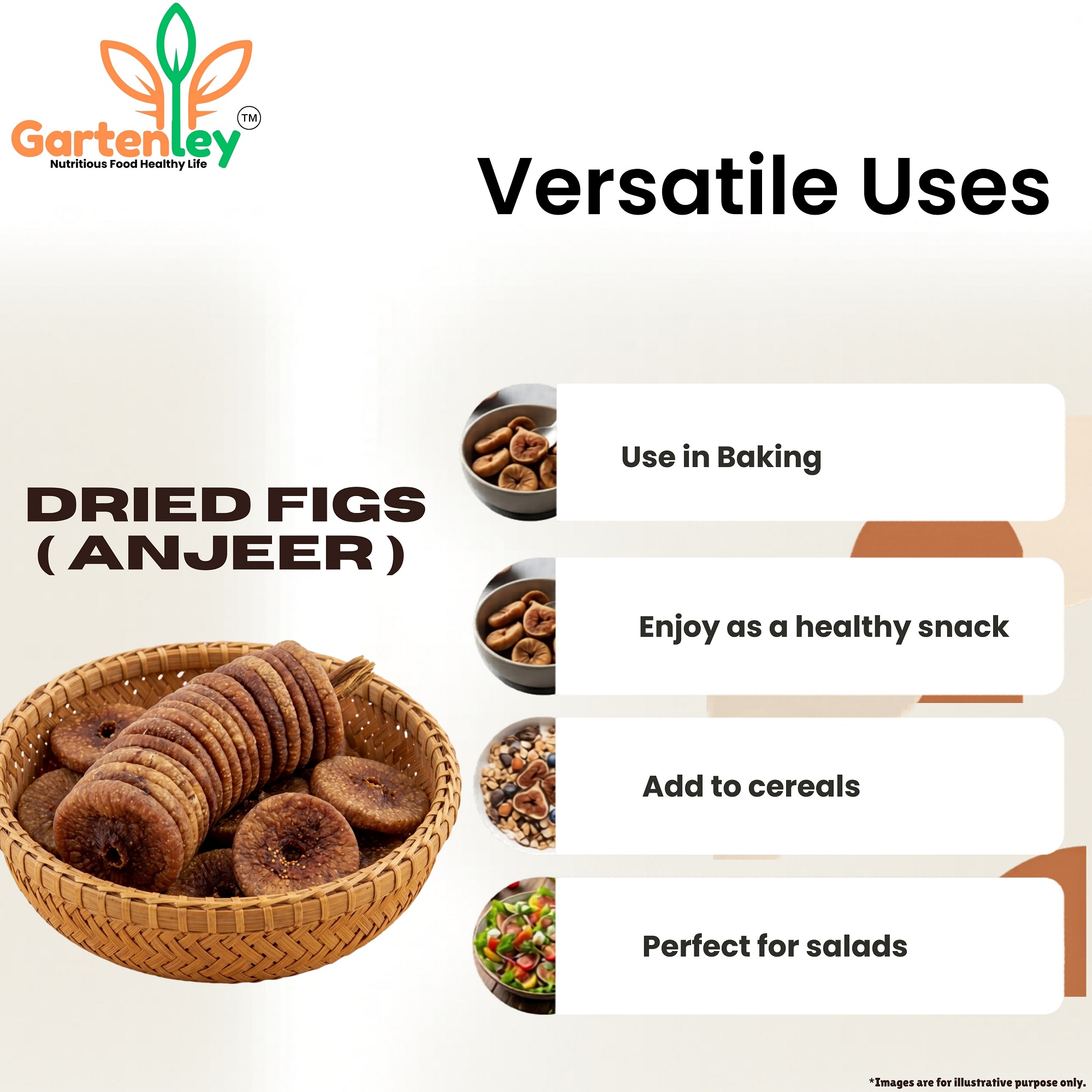 PREMIUM DRIED FIGS (ANJEER) - 200g - Image 5
