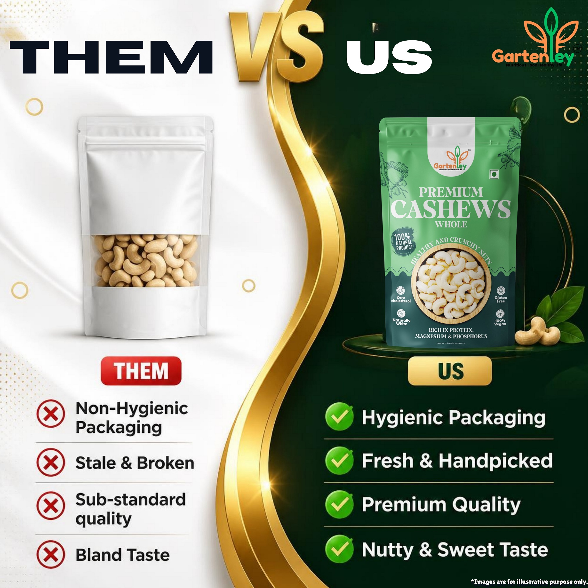 PREMIUM CASHEW KERNELS - 200g - Image 7