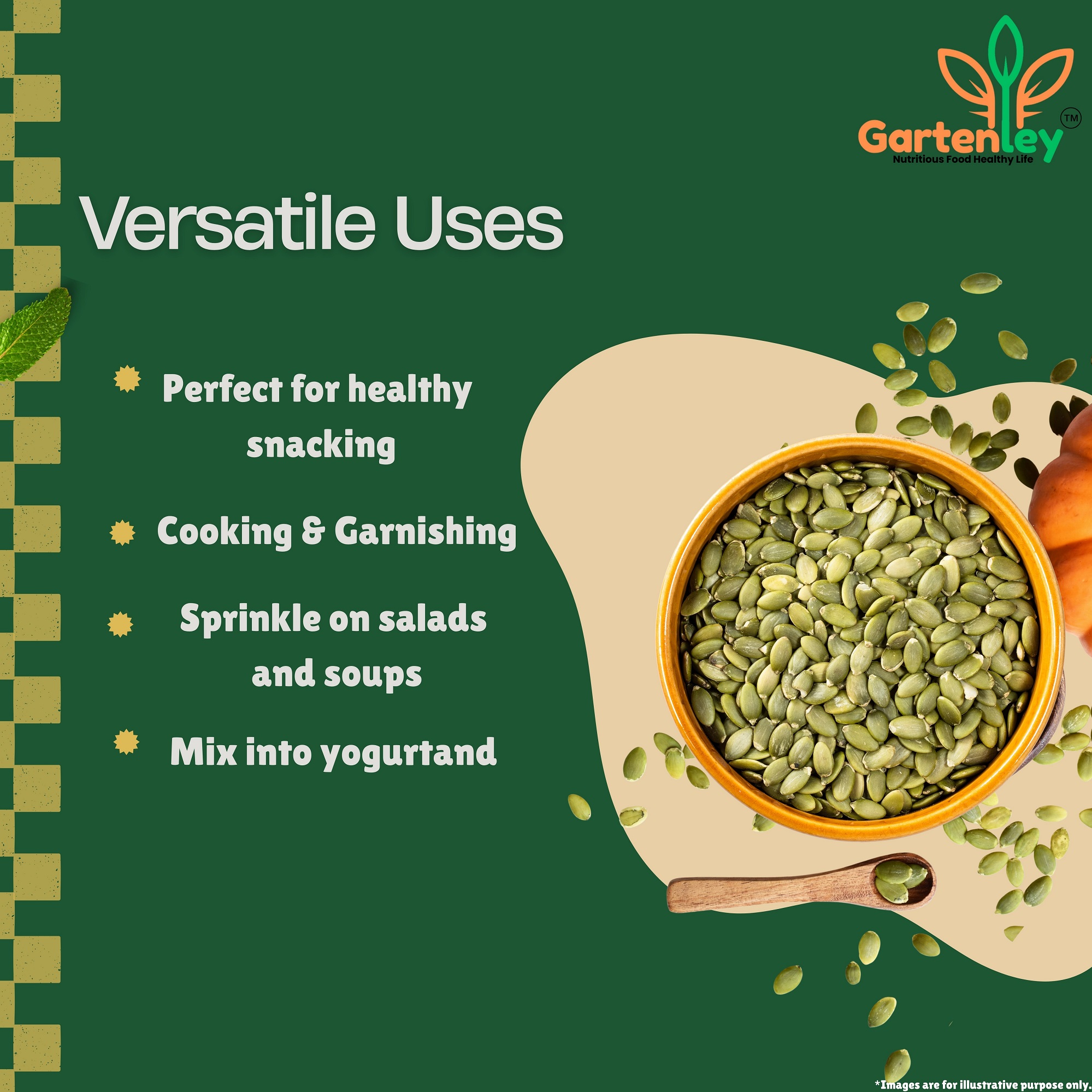 PREMIUM PUMPKIN SEEDS - 400g - Image 5