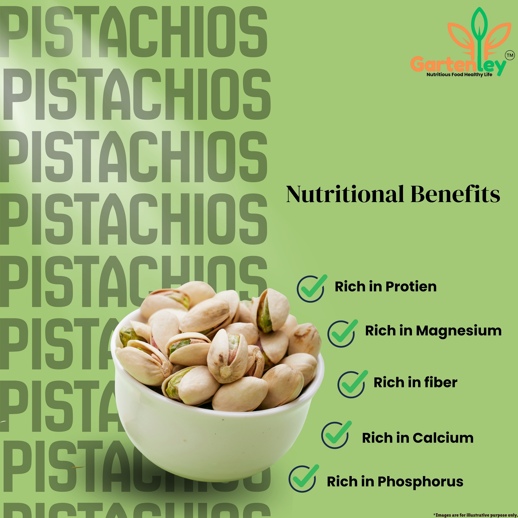 PREMIUM PISTACHIOS ROASTED & SALTED - 200g - Image 3